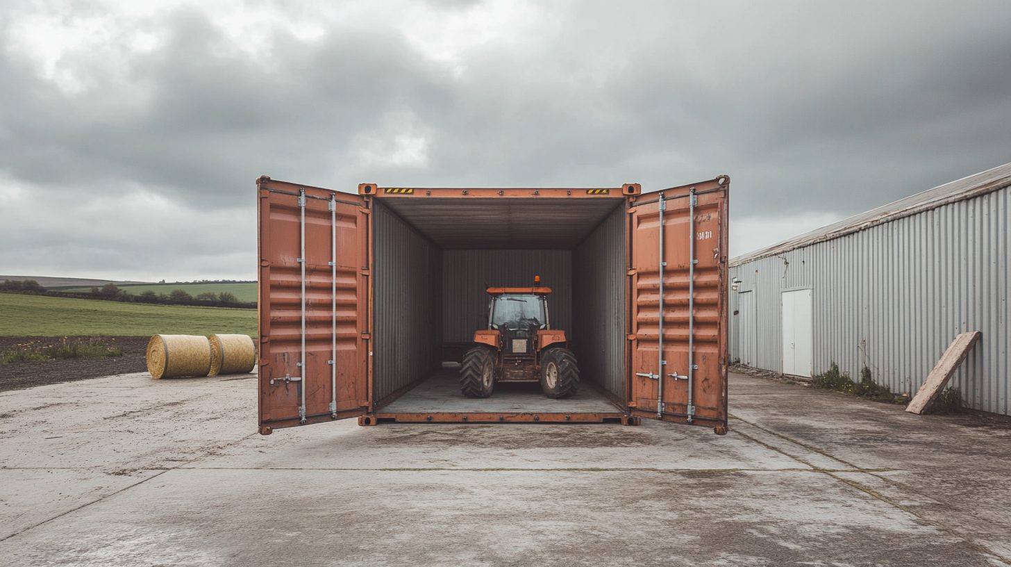 Container consolidation — multiple machines in one shipment